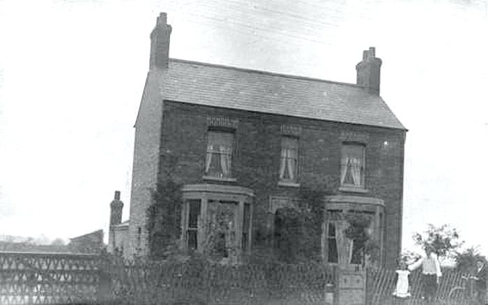 cherry house werrington this photo is marked the cedars which was sited near to the mill and is still standing today thanks to for the