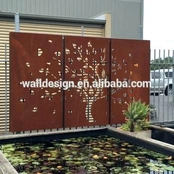 decorative wall panels outdoor metal