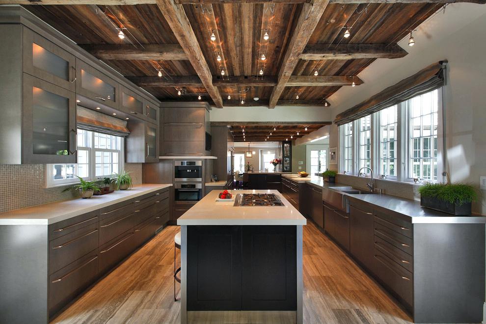 exposed beams in kitchen wood beam ceiling with contemporary ovens kitchen contemporary and wood ceiling exposed beams kitchen ceiling