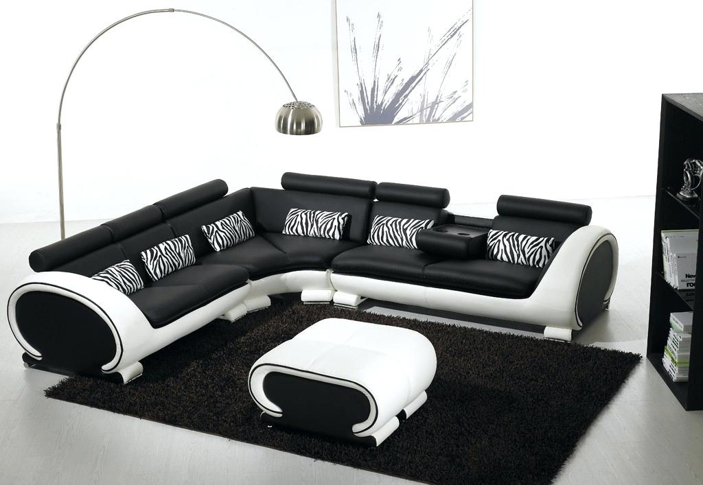 black and white sofa black and white sectional leather sofa for modern living room