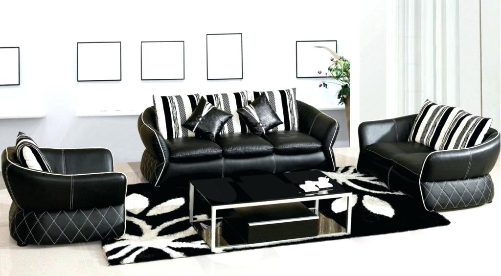black and white sofa stylish black and white leather sofa for living room
