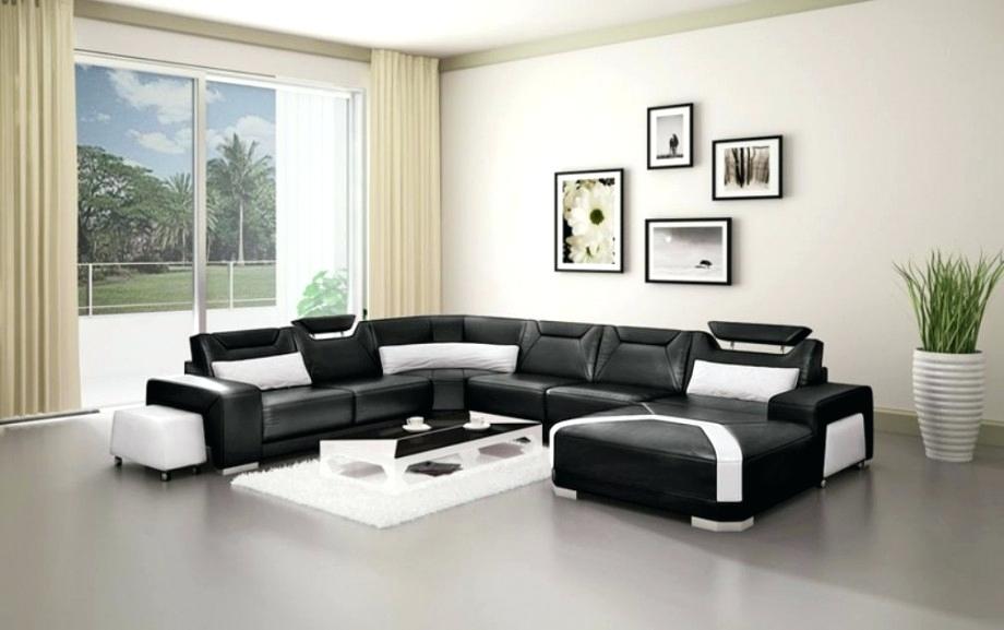 black and white sofa view in gallery black and white leather sofa sectional in white creamy living room color theme