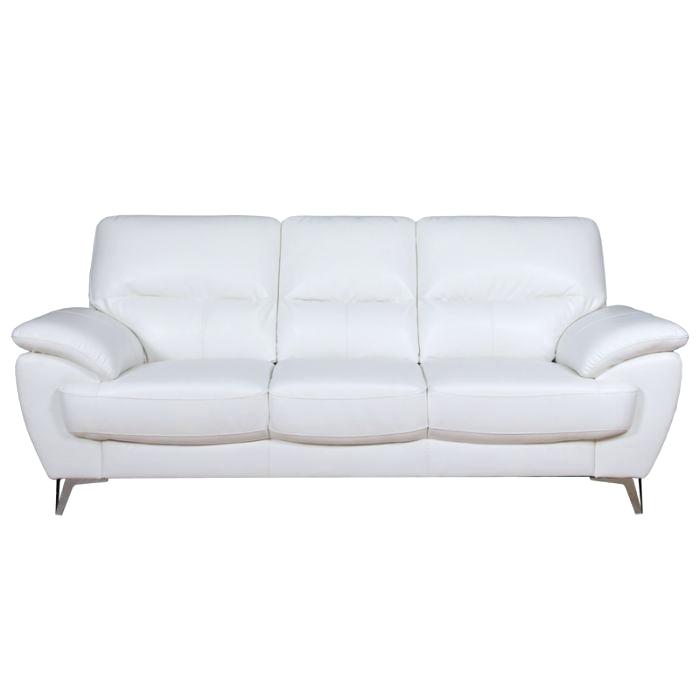 black and white sofa white faux leather sofa