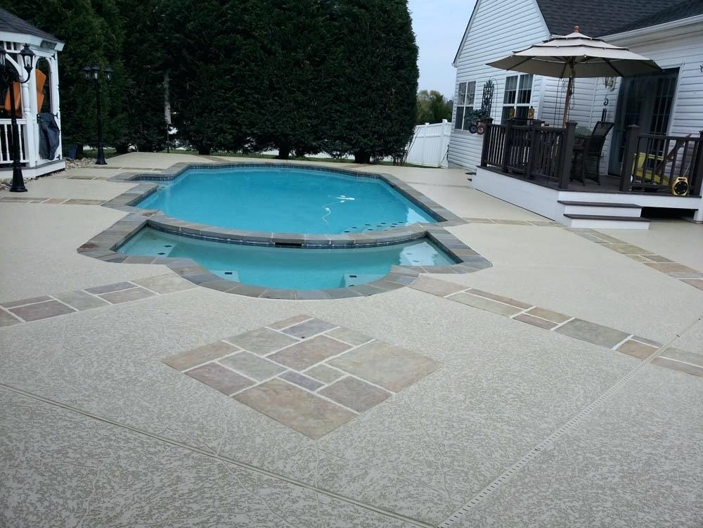 concrete pool deck resurface concrete pool deck resurfacing