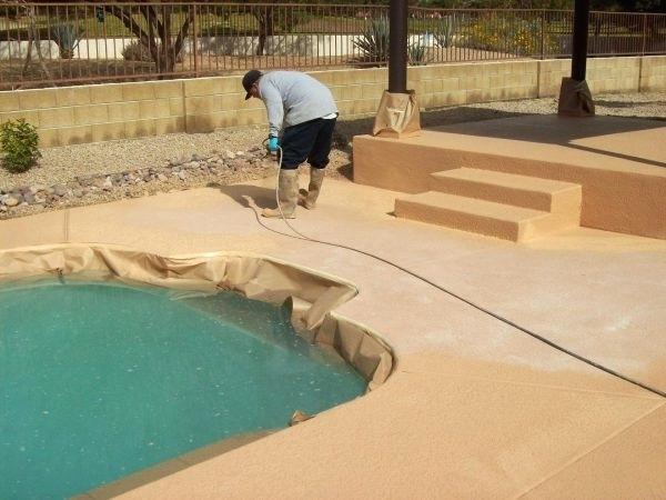 concrete pool deck resurface image of magnetic concrete pool deck repair with resurfacing pool decks for small backyard pool designs