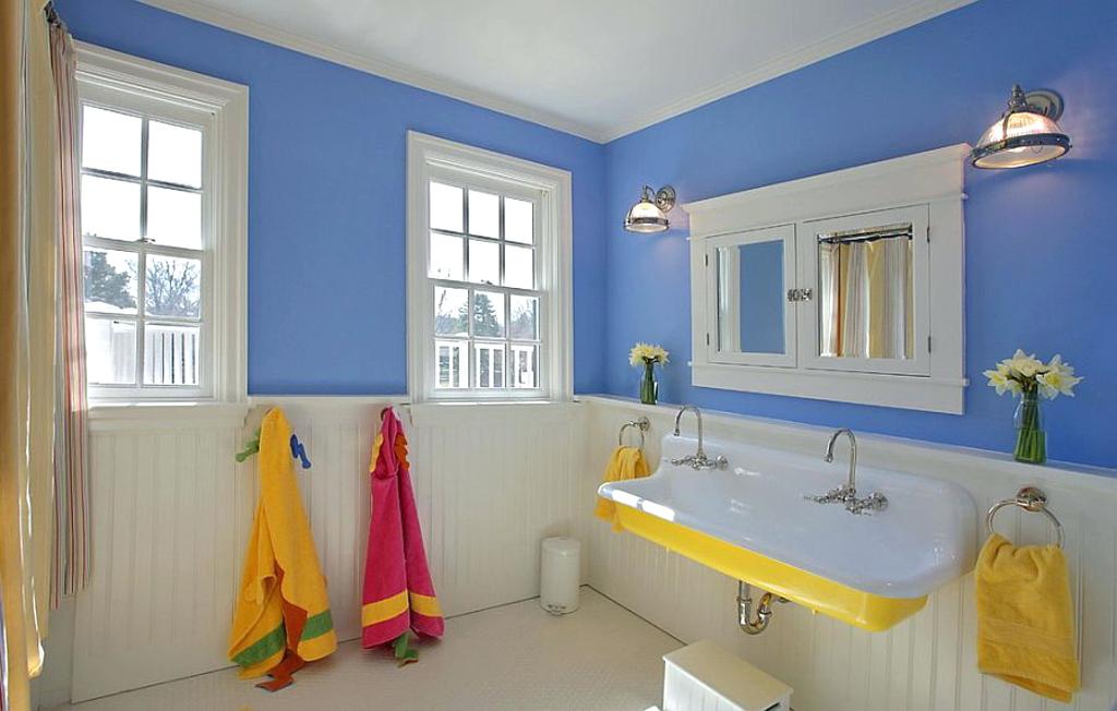 yellow bathtub color scheme blue and white bathroom with sink in yellow interior decorating styles australia