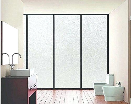 sliding glass door privacy film window films color your world vinyl non adhesive waterproof clear white frosted front sliding door privacy glass window film x