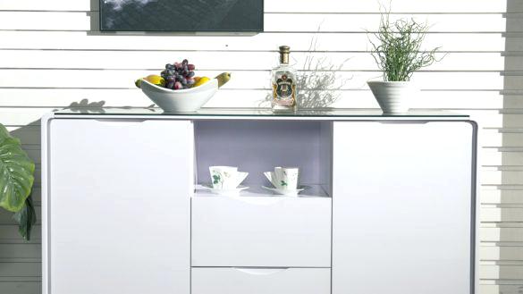white sideboard modern black sideboard buffet modern sideboards buffets kitchen dining room furniture the home with regard to mono white sideboard modern