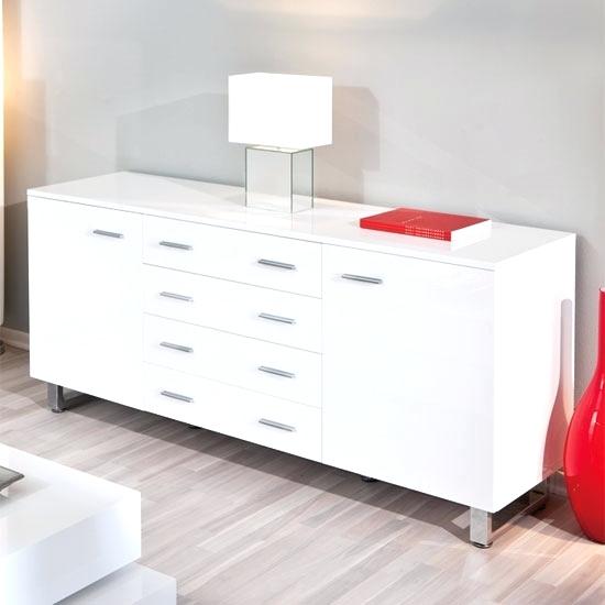 white sideboard modern white modern sideboard sideboard in high gloss white with chrome legs white modern sideboard ebay