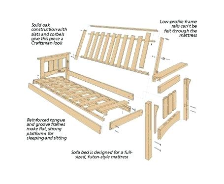 futon sofa bed frame basic bi fold futon assembly furniture woodwork and woods