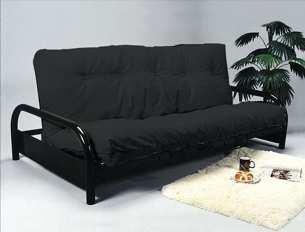 futon sofa bed frame bk metal black futon sofa bed frame mattress sold separately sofa