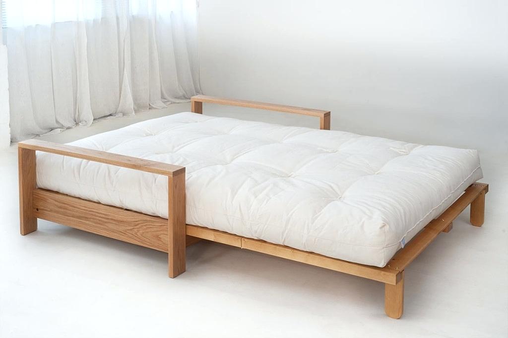 futon sofa bed frame image of futon pad wooden frame