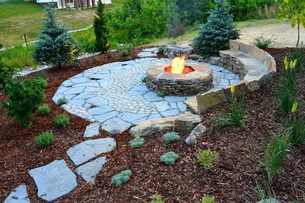 rustic landscaping ideas for a backyard rustic landscaping ideas landscape rustic with stone fire pit stone stone fire pit