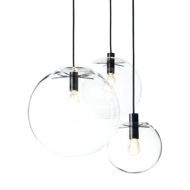 clear glass globe pendant light modern lustre globe pendant lights fixture home glass ball pendant lamp suspension