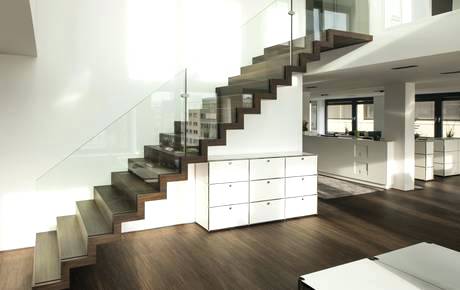 pics of stairs stairs in oak with glass balustrade